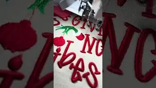 Let me show you how I created this Embroidery design using Puff Foam, Puff Foam, Embroidery,
