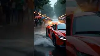 Super Cars on Flooded Indian Roads #supercarsindia #ferrari #ferrariindia