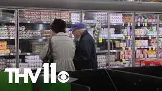 Snow, sleet coming to Arkansas drives families  grocery stores and food banks