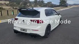 Mk8 Golf R with Invidia R400 valved catback exhaust