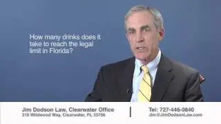 Number of Drinks Does it Takes to Reach the Legal Limit