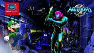 Metroid Fusion (GBA Switch Online) Live Stream Blind Part 1 Playing A 2D Metroid Game On GBA