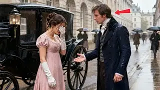 💔👑SHE LEFT IN SILENCE AFTER THE BROKEN ENGAGEMENT — MINUTES LATER, A DUKE’S CARRIAGE STOPPED FOR HER