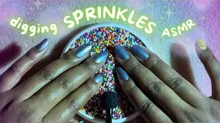 Sprinkles ASMR 🌈 30 minutes of satisfying digging (no talking)