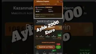 Oturduğun yerden Aylık 2000&euro; kazan #temu #TemuInfluencerProgram# TemuInfluencer #InviteToEarnTemu