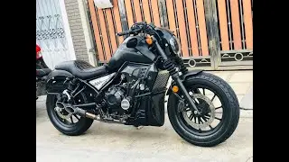 พาชม Honda Rebel500 ปีจด 2018 Black Bobber Edition แต่งเต็มหล่อจัดๆ