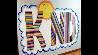 World Kindness Day Mural Summit Academy North Elementary Interactive Collaborative School Painting