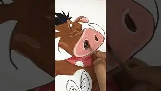 Let's Draw Lion King Movie Characters #Timon #Sarabi #Pumbaa