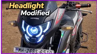 Honda sp 125 bs6 model Headlight change old to new headlight 😍 | Modifications
