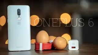 Распаковка и розыгрыш OnePlus 6 Silk White!