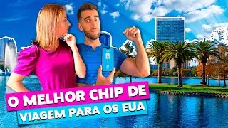 O MELHOR CHIP DE VIAGEM PARA ORLANDO E EUA! Internet no seu celular!