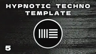Hypnotic Techno Project - Ableton Live Template 11 - Stock/Native plugin , Free synth used