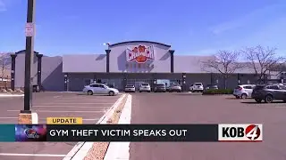 Victim of gym theft shares her story to raise awareness