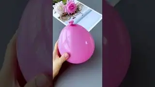 You can make a little bunny tumbler with balloons and marbles, and you can make one with your kids.