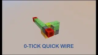 0-tick Quick Wire ||Minecraft|| ||Redstone|Slimestone||