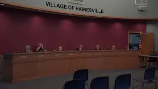 Village of Hainesville Board Meeting May 24th, 2022.