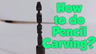 How to carve a pencil? Speed Video