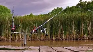 Ловля сома с причала