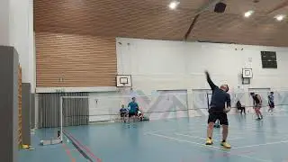Badminton Match in 4K || MS-C || Tien Tung Nguyen vs Bong Kosol #cầul&ocirc;ng