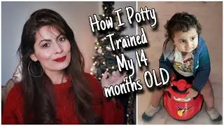 How I Potty Trained My 14 months Old | Potty training at 1 year | Indian Mom Vlogger