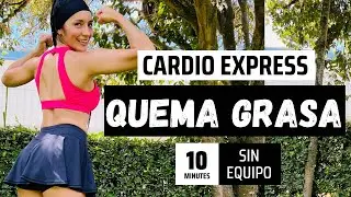 Quema Grasa Y Ponte En Forma Con Esta Intensa Rutina De Cardio En 10 Min.