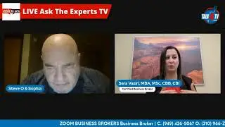 The Insider's Guide to Business Brokerage with Award-Winning Broker Sara Vaziri