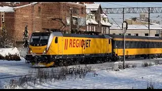[Regiojet] TRAXX 388-203 z op&oacute;źnionym ponad 750minut pociągiem RJ 1022 - Katowice Zawodzie