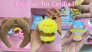 3 scoops for Cecilia! This is a customer from Mexico