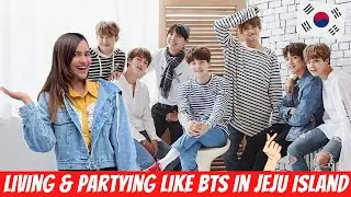 KOREA'S most BEAUTIFUL ISLAND || We LIVED like BTS for 24 HOURS 😯