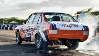 K24 Nitrous EG Vs 2ZZ-GE Nitrous Corolla At Drag West Drag Racing Series