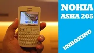 Nokia Asha 205 Unboxing