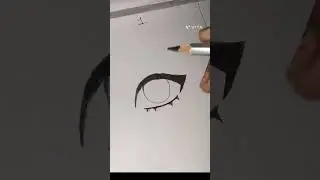 anime eye draw#new art#drawing