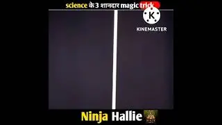 Science के 3 अनोखे Magic Tricks 😱 PT - 2 | Ninja Hallie | #shorts #ytshorts @crazy xyz #factbhai