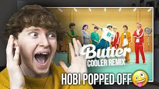 HOBI POPPED OFF! (BTS (방탄소년단) 'Butter' Cooler Remix | Official MV Reaction