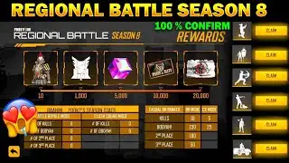 REGIONAL BATTLE SEASON 8 🤯🥰