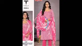 Tesla 3339 Bipson Prints Pant Style Suits #BipsonFashion #TeslaSuits #PantStyleSuit #SalwarKameez