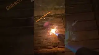 ￼Burning A Custom Firework Willow Star