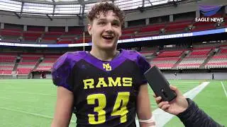 Miltiadis Koulelis comments on Mt. Douglas Rams' win at 2019 Subway Bowl