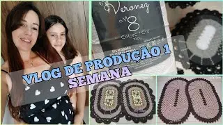 PRODU&Ccedil;&Atilde;O DE 1 SEMANA, ESTANDO GR&Aacute;VIDA, MUITO CANSASSO, MAIS A AGULHA N&Atilde;O PARA 🥰