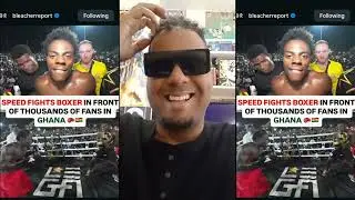 iShowSpeed has Boxing match in front of thousands of fans in Ghana?????