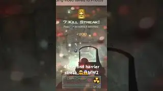 45 second harrier streak MW2 UMP45 f.t faze Pamaj