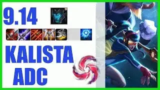Kalista ADC Ranked Challenger Build 9.14 - KR Challenger