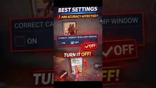✅ Best Jump Window Settings in CODM BR 🔥💯 Codmobile Tips and Tricks #shorts #codmbr #codmiphone
