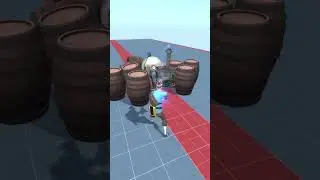 Тележка с полезной нагрузкой против бочки #tf2 #shorts