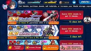 Kingdom Hearts Union X doing the new SEPHIROTH EX & 1000 Pull