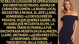 Yo era un luchador de operaciones encubiertas retirado, ahora un carnicero común. La banda local...