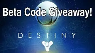 Destiny Beta Code Givaway!! Destiny Beta Part 1 (PS4)