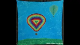 Wednesday's with MrTieDye ~ Episode 18 ~ Tie-Dye Hot Air Balloon Tapestry ~ Auction with Q&A session