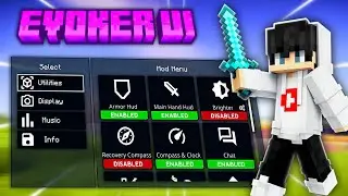 ⚡EVOKER UI MCPE 1.26+ | CLEANEST MOD MENU + FPS BOOST