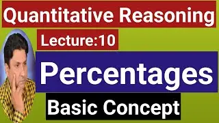 LLB 4 Year Semester 1 Quantitative Reasoning| How to Solve Percentages| Basic Concept of Percentage|